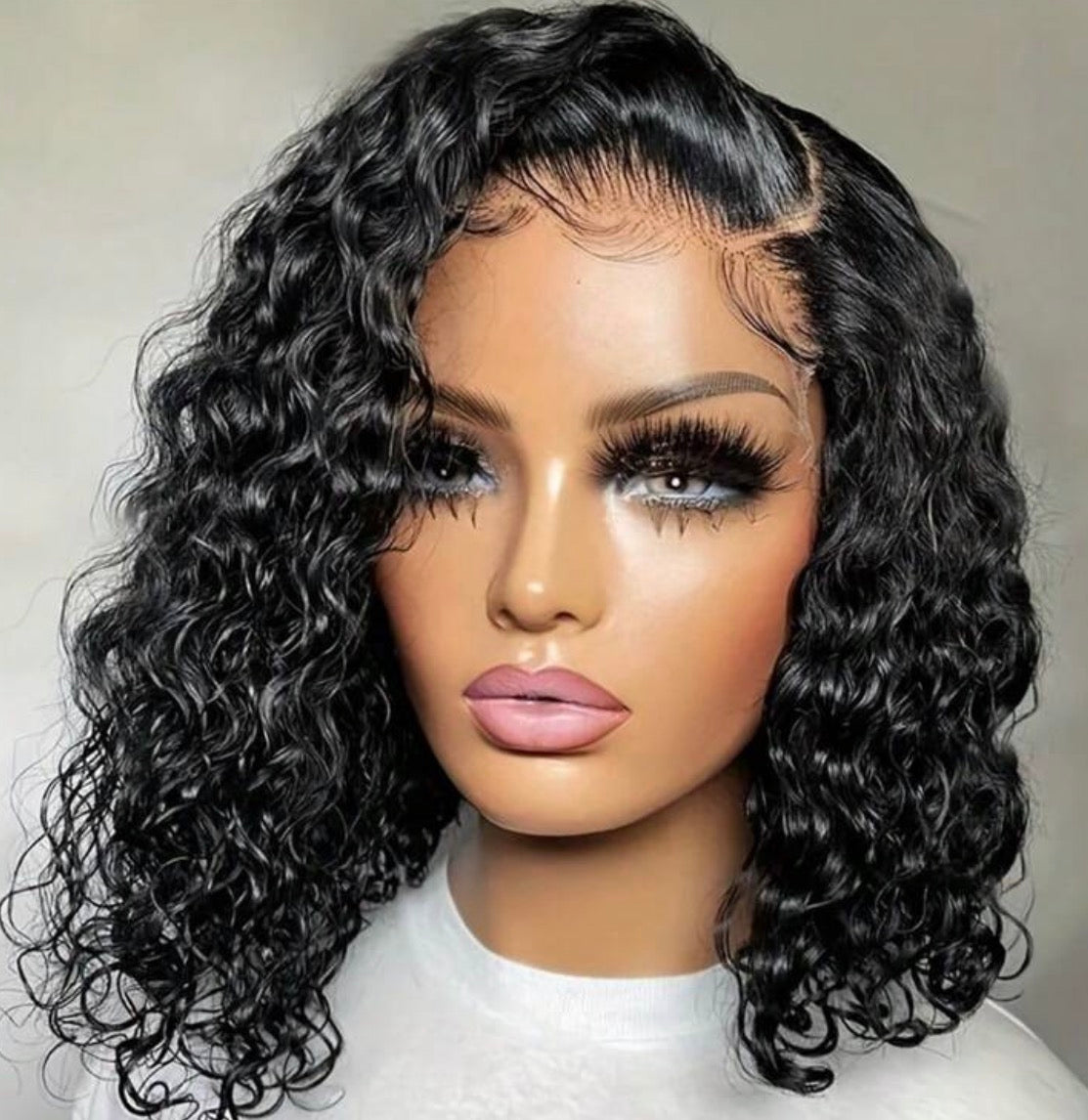 wet wavy 14” human wig