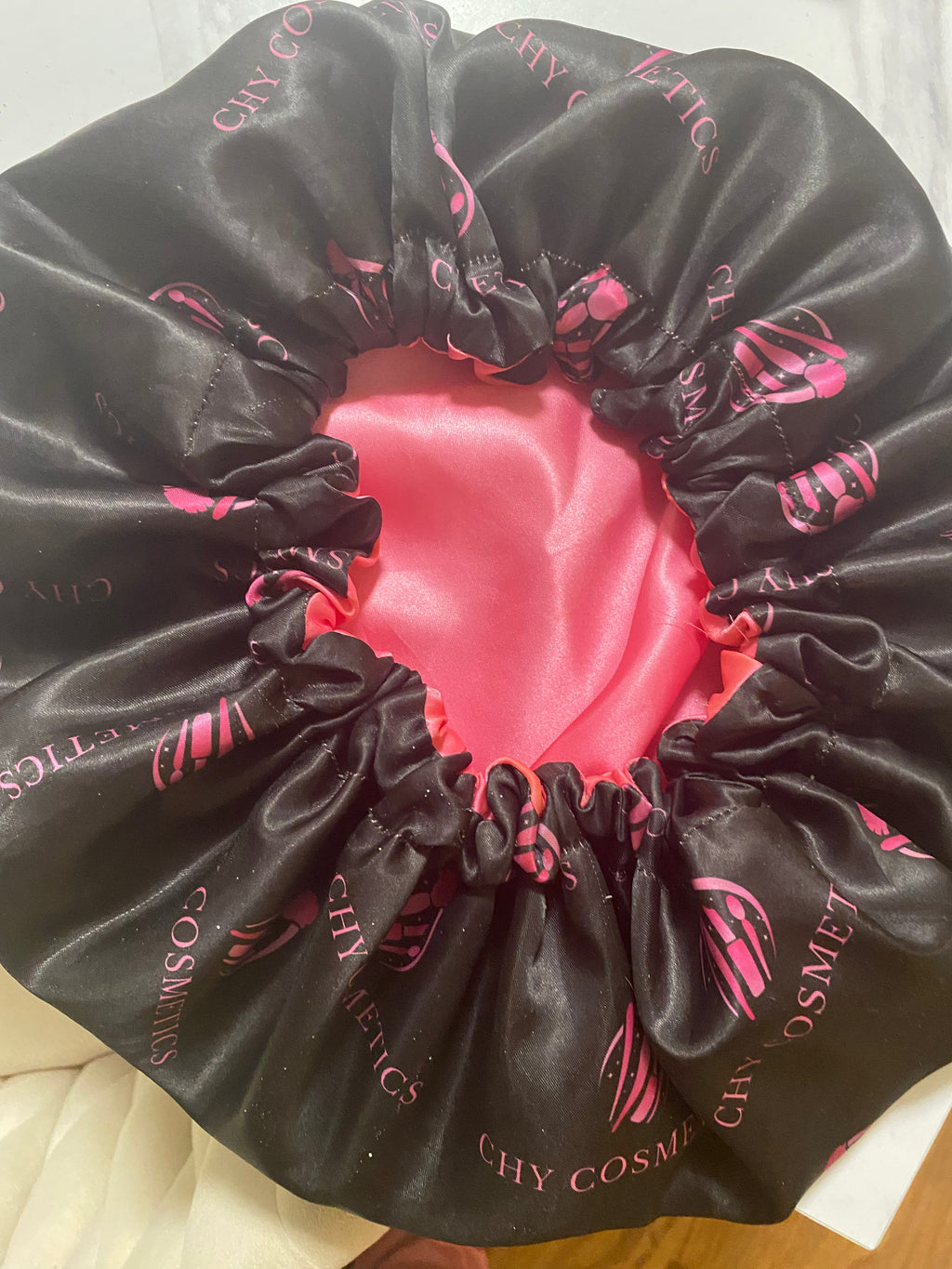 chy silk bonnet